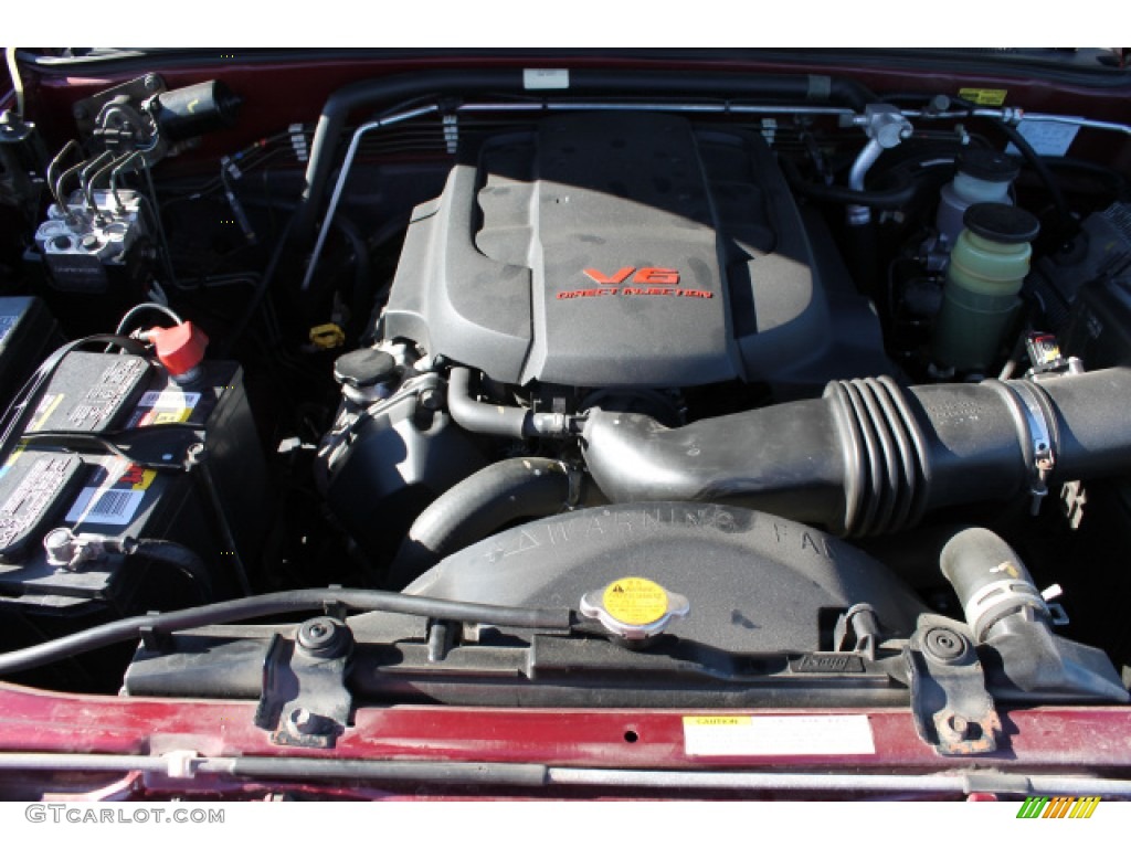 2004 Isuzu Rodeo S 4WD 3.5 Liter DOHC 24V V6 Engine Photo #106624525