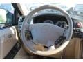 2004 Isuzu Rodeo Beige Interior Steering Wheel Photo