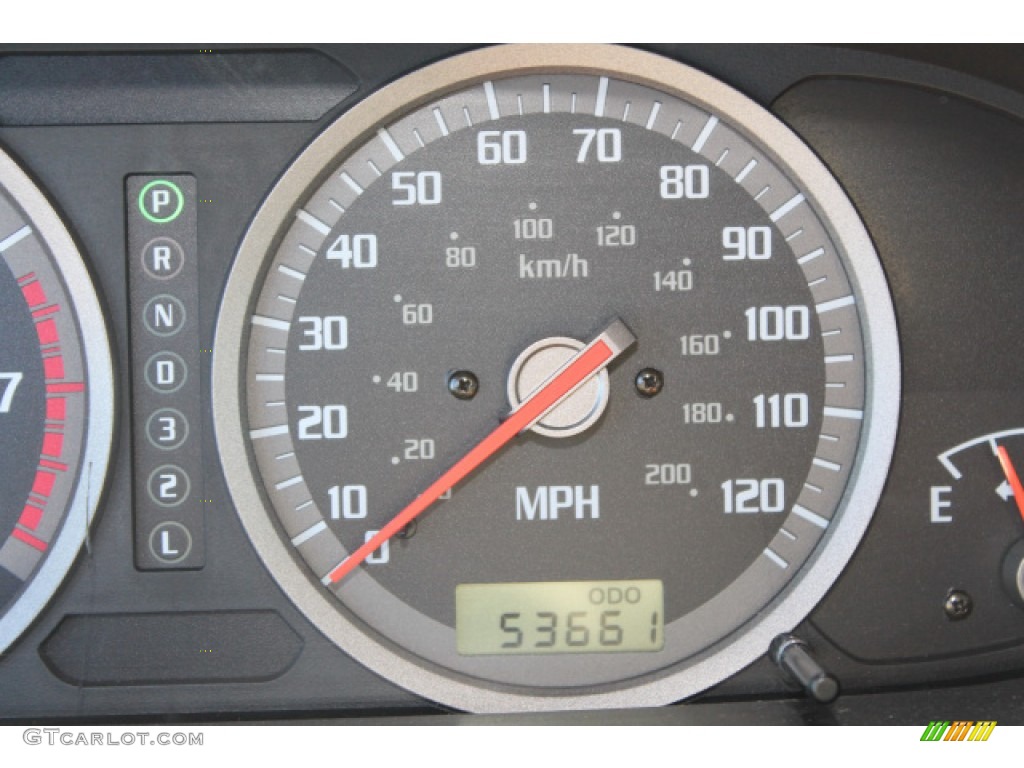 2004 Isuzu Rodeo S 4WD Gauges Photo #106624690