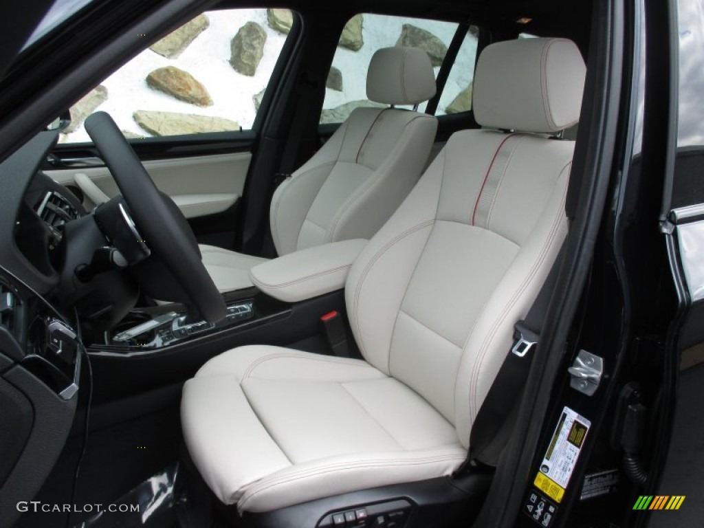 2016 BMW X3 xDrive35i Front Seat Photo #106625404