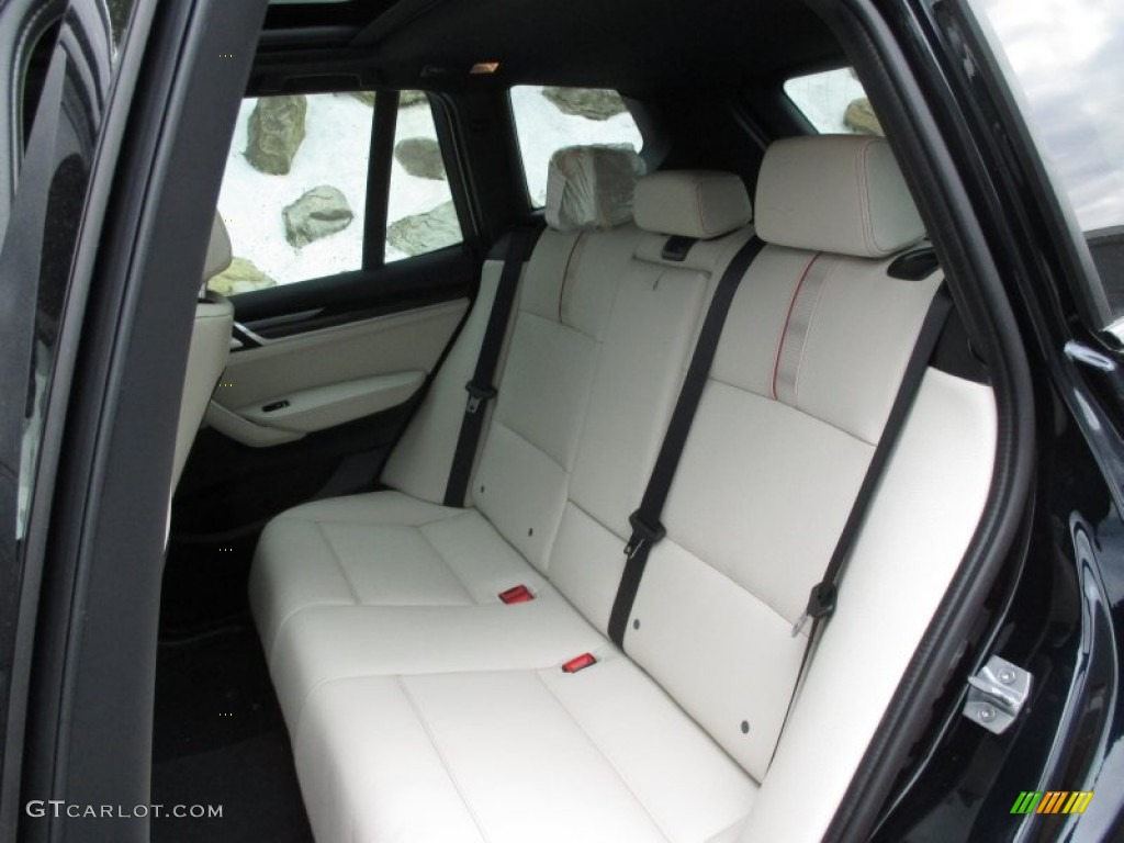 2016 BMW X3 xDrive35i Rear Seat Photo #106625485
