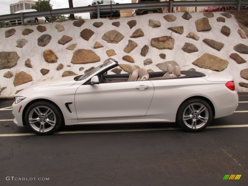 Alpine White 2016 BMW 4 Series 428i xDrive Convertible Exterior Photo #106625665