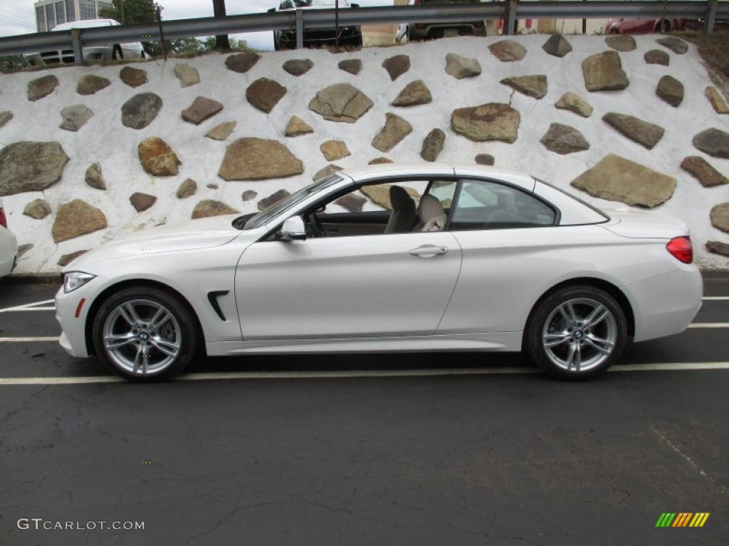 Alpine White 2016 BMW 4 Series 428i xDrive Convertible Exterior Photo #106625875