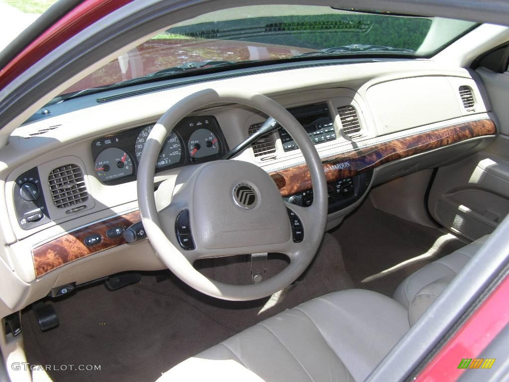 2004 Grand Marquis GS - Dark Toreador Red Metallic / Medium Parchment photo #7