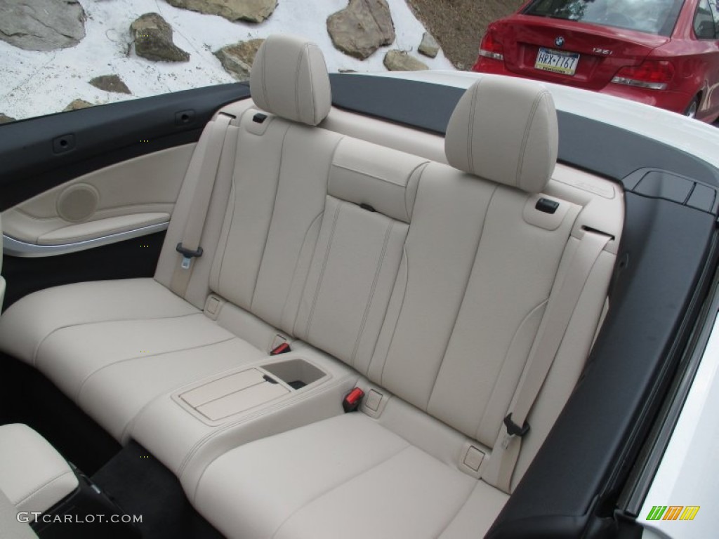 Venetian Beige Interior 2016 BMW 4 Series 428i xDrive Convertible Photo #106625947