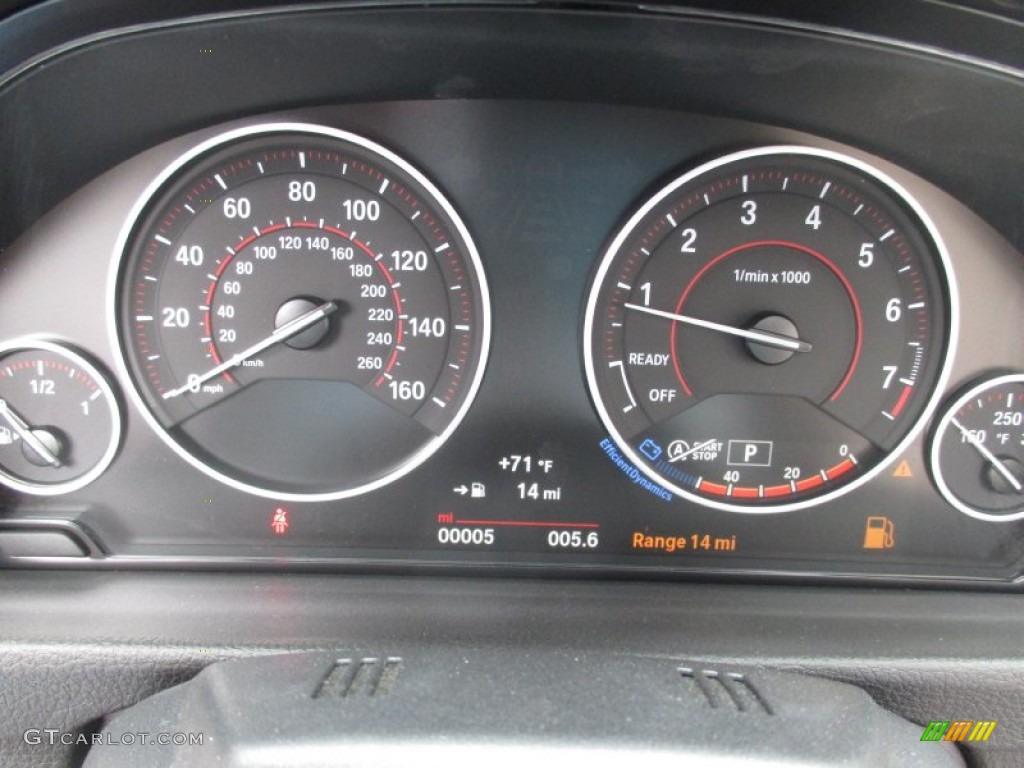 2016 BMW 4 Series 428i xDrive Convertible Gauges Photo #106626085