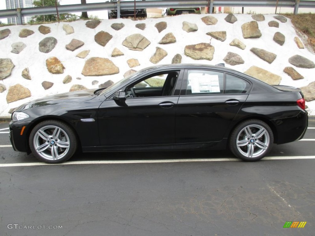 Jet Black 2016 BMW 5 Series 550i xDrive Sedan Exterior Photo #106626136