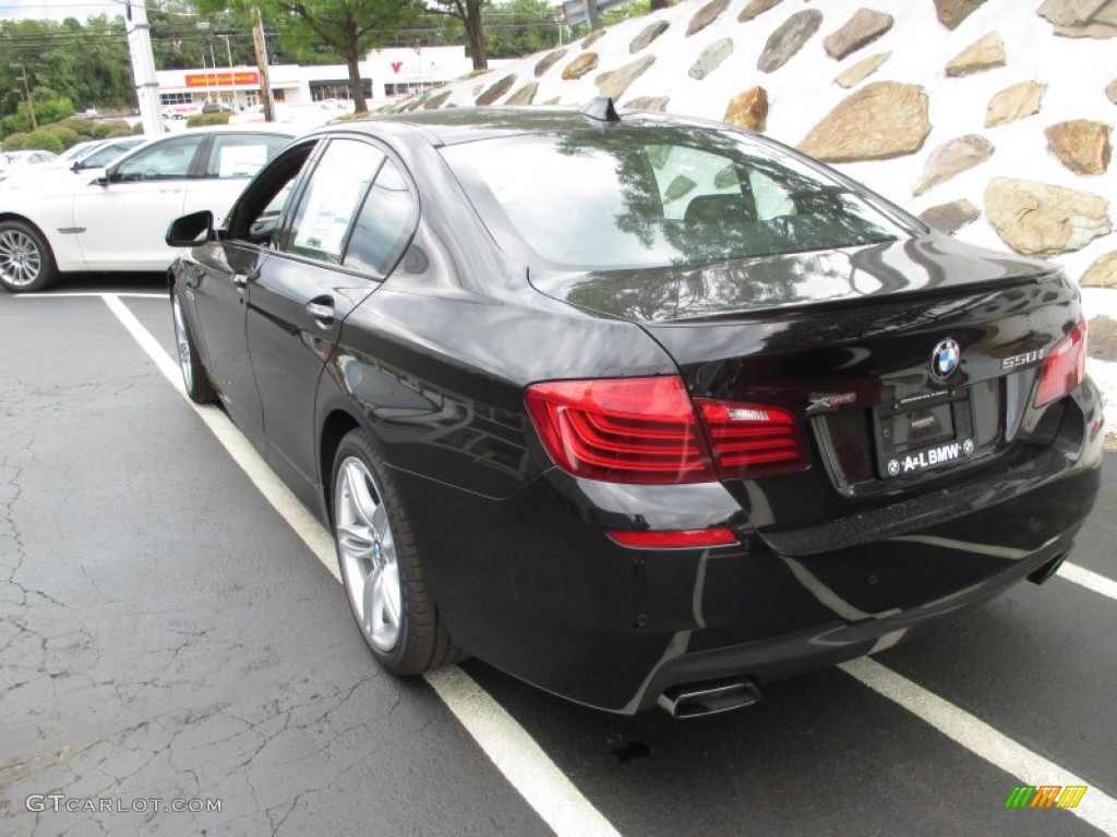 2016 5 Series 550i xDrive Sedan - Jet Black / Black photo #4