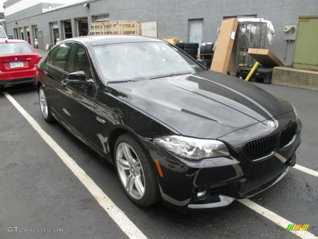 Jet Black 2016 BMW 5 Series 550i xDrive Sedan Exterior Photo #106626235