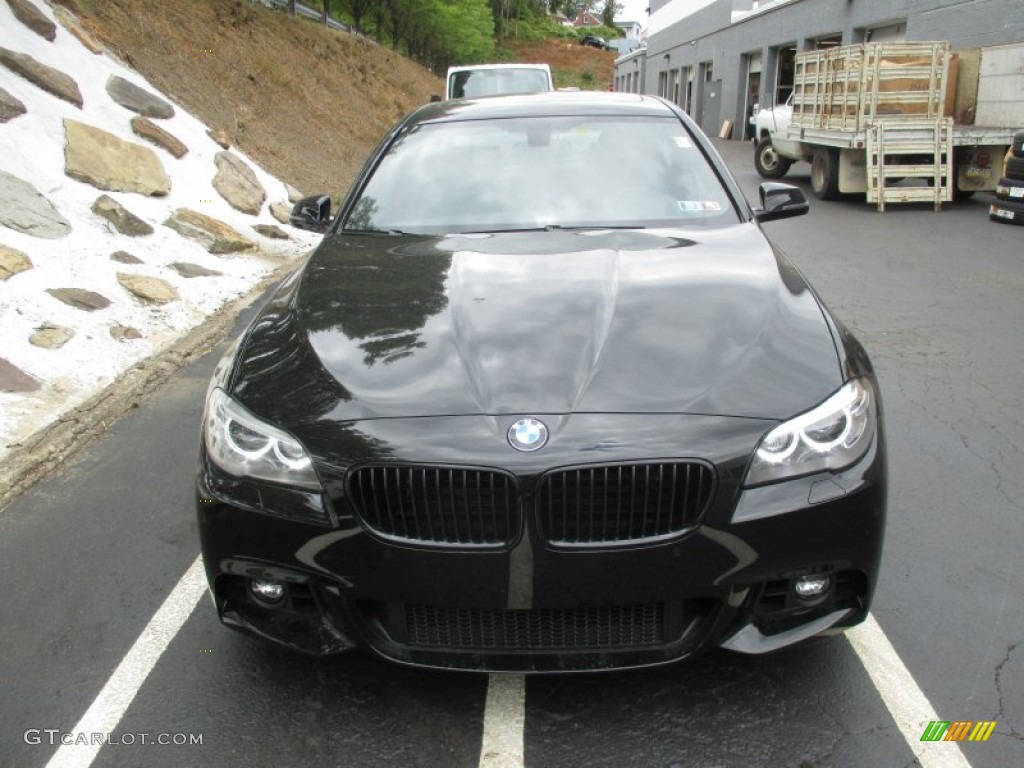 Jet Black 2016 BMW 5 Series 550i xDrive Sedan Exterior Photo #106626253