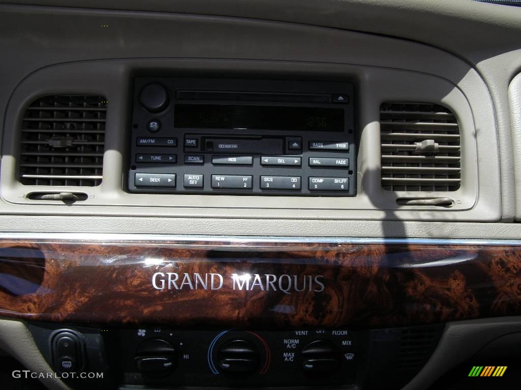 2004 Grand Marquis GS - Dark Toreador Red Metallic / Medium Parchment photo #11