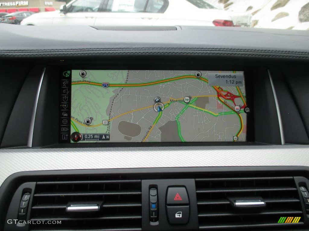 2016 BMW 5 Series 550i xDrive Sedan Navigation Photo #106626472