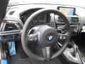 Black 2016 BMW M235i xDrive Coupe Steering Wheel
