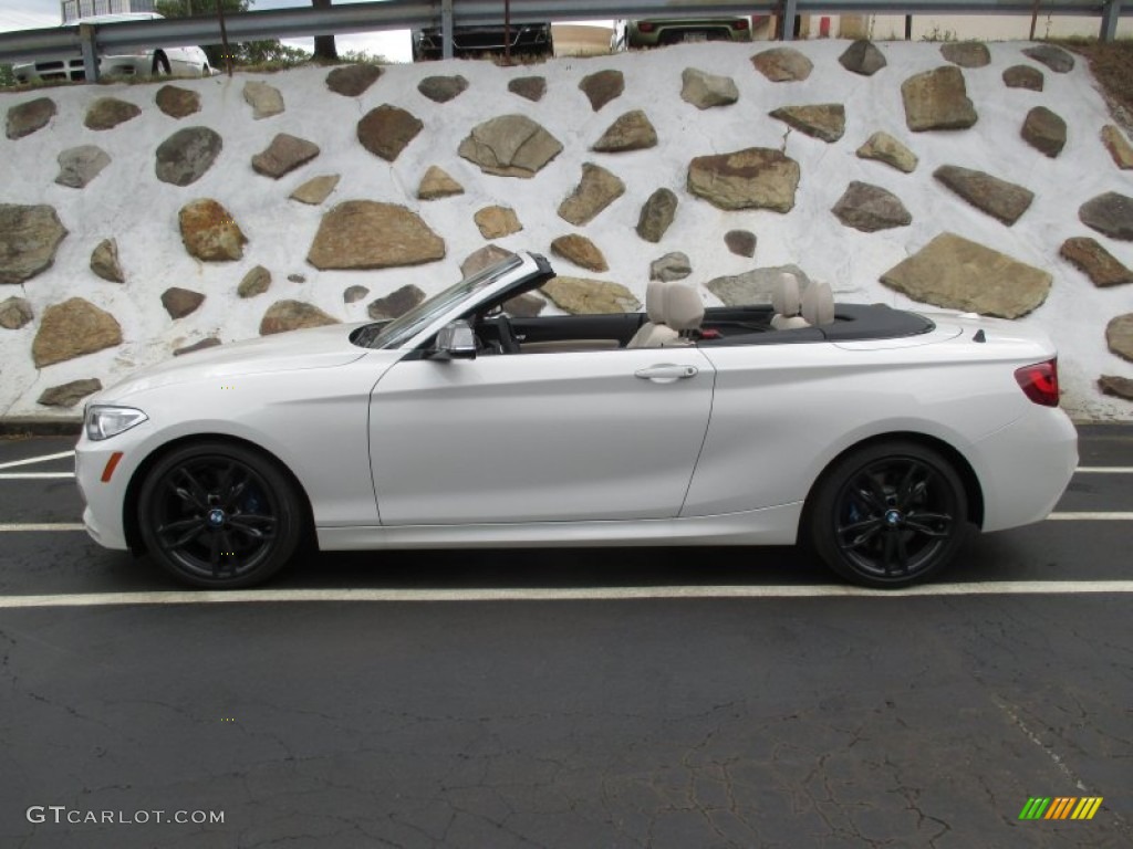 Alpine White 2016 BMW M235i xDrive Convertible Exterior Photo #106627387