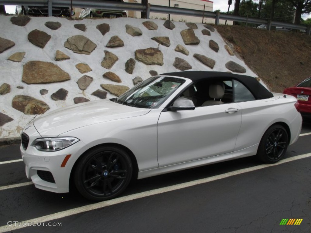 Alpine White 2016 BMW M235i xDrive Convertible Exterior Photo #106627540