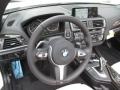2016 BMW M235i Oyster Interior Steering Wheel Photo