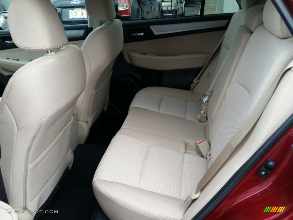 2016 Subaru Outback 2.5i Premium Rear Seat Photo #106628065