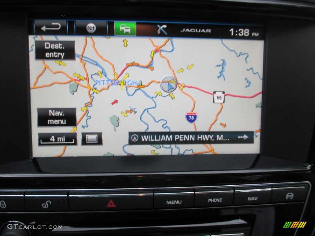 2015 Jaguar XJ XJL Portfolio Navigation Photo #106628128