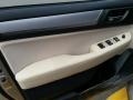 Warm Ivory 2016 Subaru Legacy 2.5i Premium Door Panel