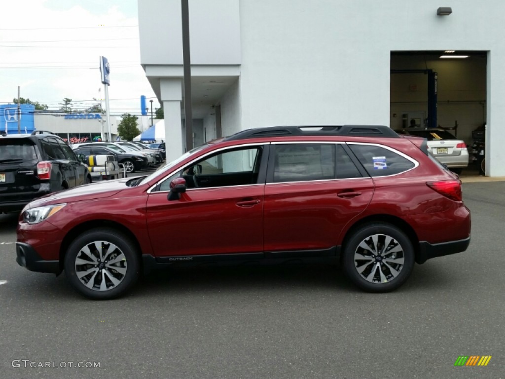 Venetian Red Pearl 2016 Subaru Outback 2.5i Limited Exterior Photo #106629124