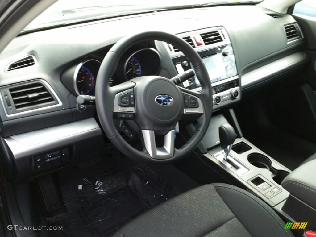 Slate Black Interior 2016 Subaru Legacy 2.5i Premium Photo #106629994