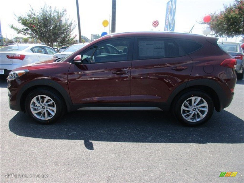 2016 Tucson Eco AWD - Ruby Wine / Beige photo #3