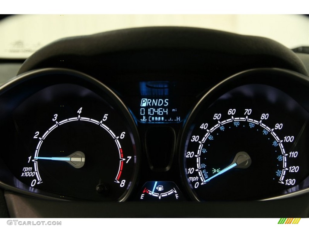 2014 Ford Fiesta SE Sedan Gauges Photo #106631272