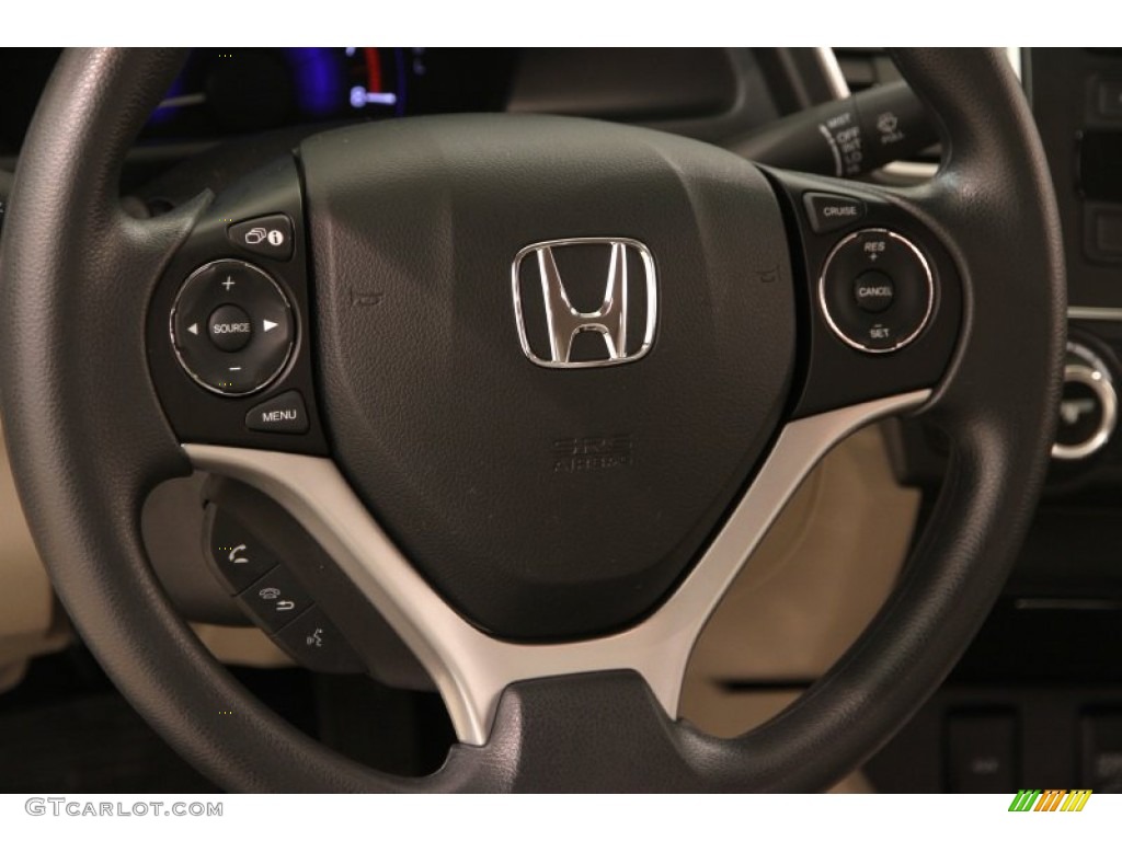 2014 Honda Civic LX Sedan Steering Wheel Photos