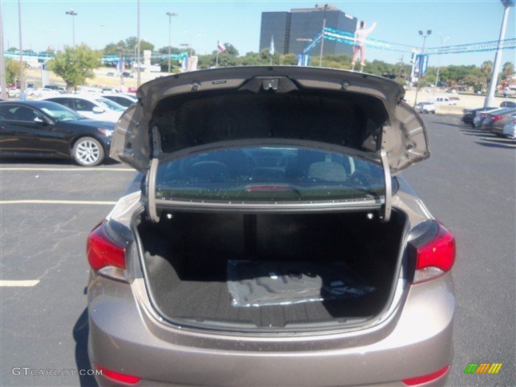 2016 Elantra Value Edition - Desert Bronze / Black photo #9