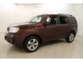 2013 Dark Cherry Pearl Honda Pilot EX-L 4WD  photo #3