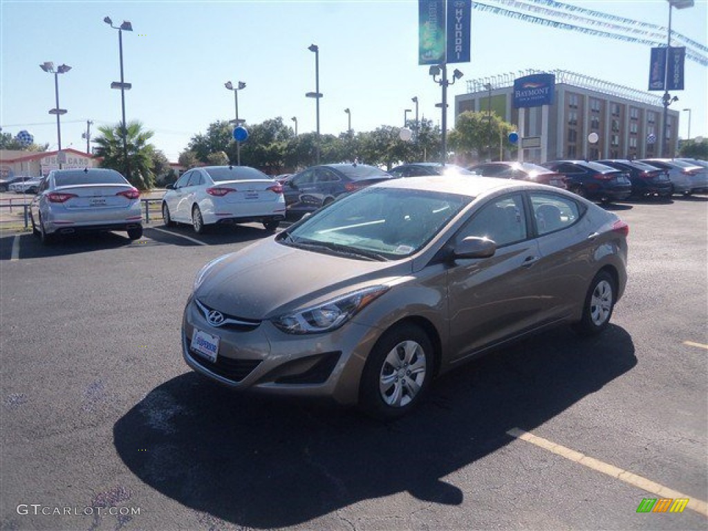 2016 Elantra SE - Desert Bronze / Beige photo #3