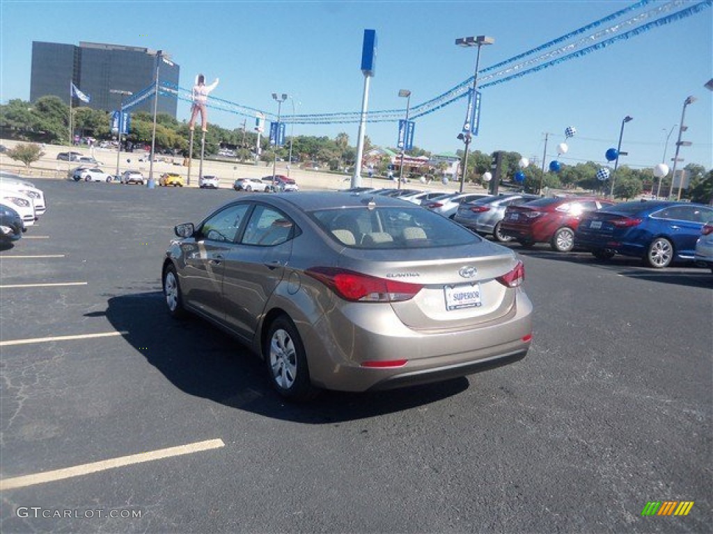 2016 Elantra SE - Desert Bronze / Beige photo #5
