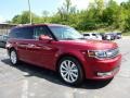 Ruby Red Metallic 2015 Ford Flex Limited EcoBoost AWD