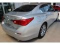 2014 Liquid Platinum Infiniti Q 50 3.7 Premium  photo #9