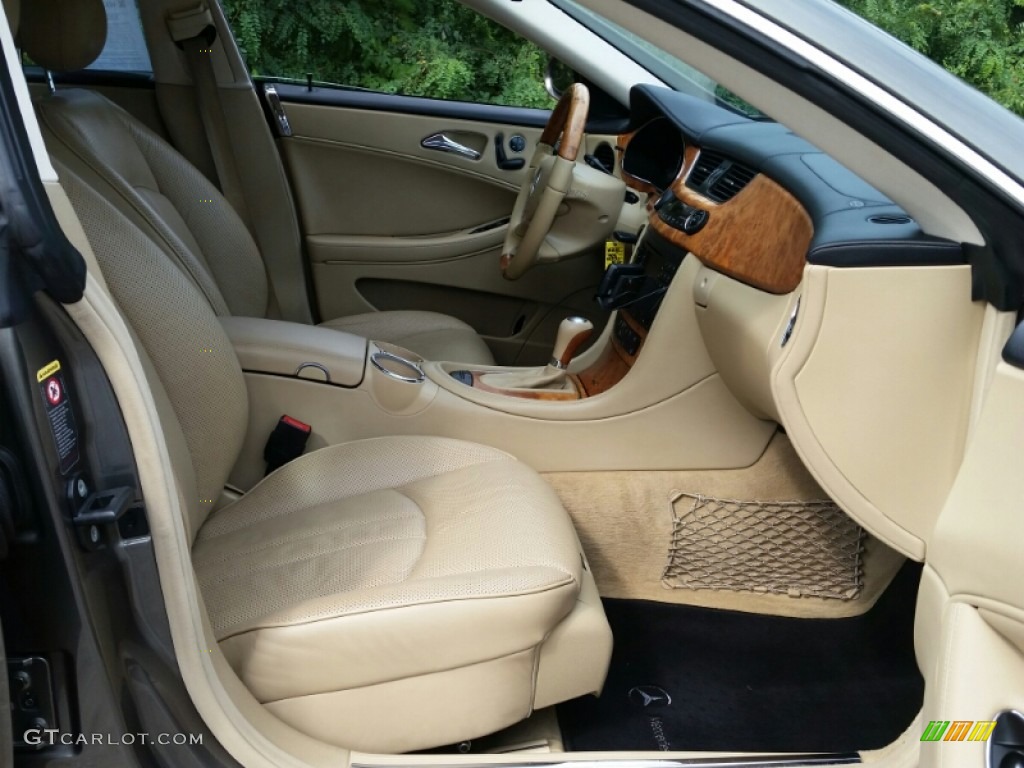 Cashmere Beige Interior 2006 Mercedes-Benz CLS 500 Photo #106635592