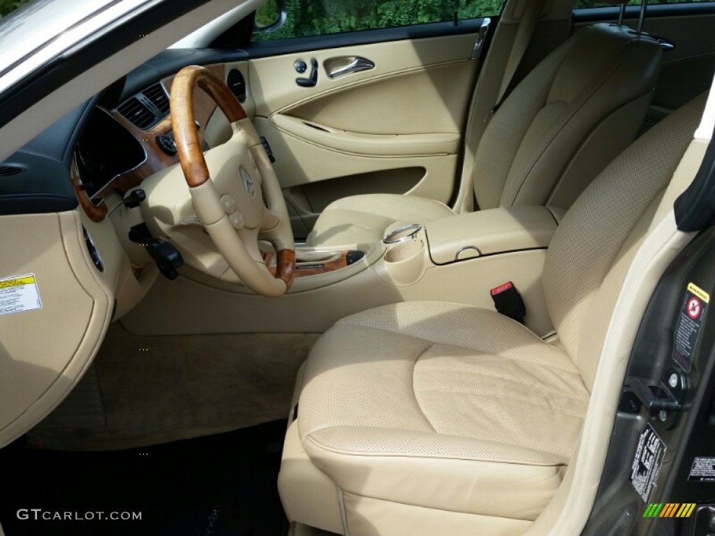 2006 CLS 500 - Indium Grey Metallic / Cashmere Beige photo #20