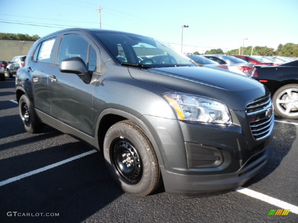 2016 Trax LS - Cyber Gray Metallic / Jet Black photo #3