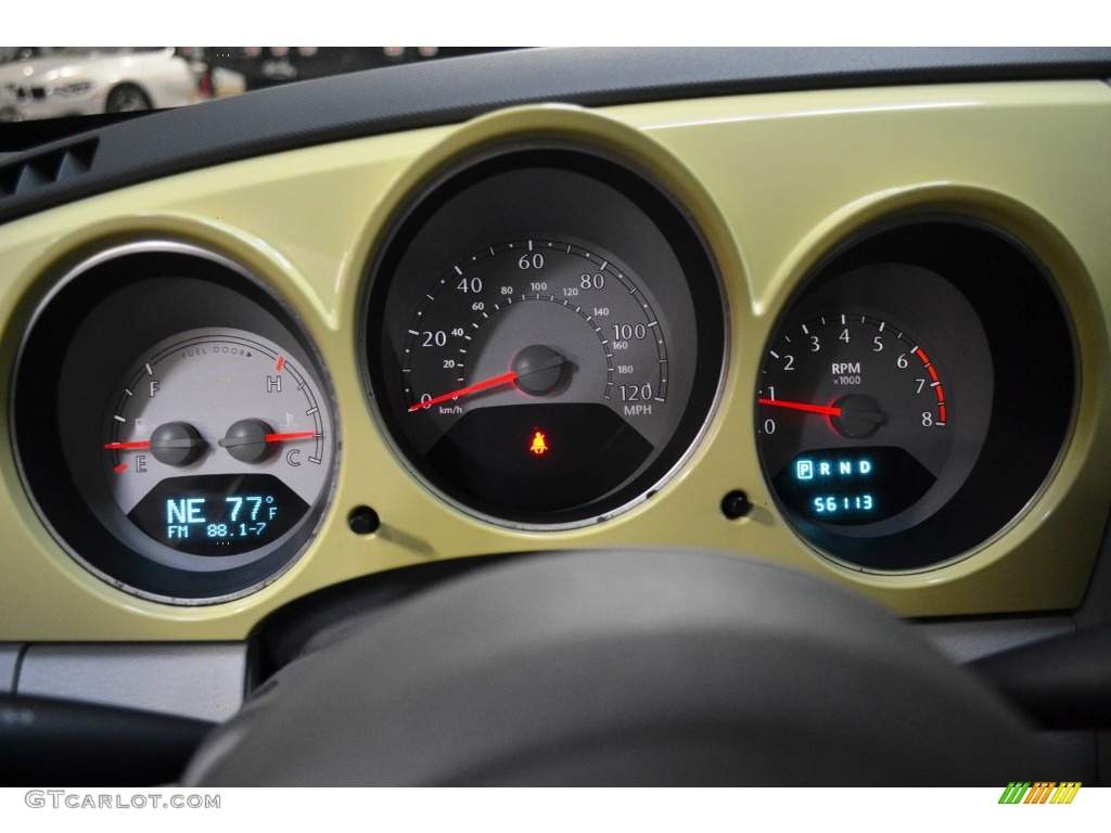 2007 PT Cruiser Touring - Pastel Yellow / Pastel Slate Gray photo #24