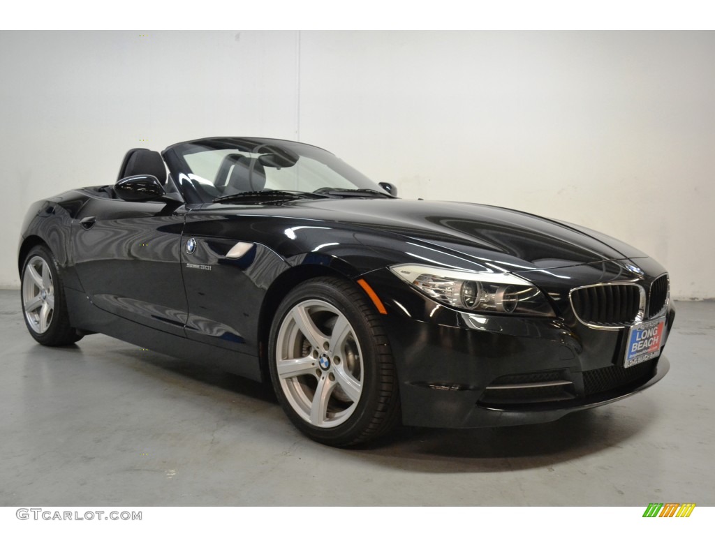 2011 Z4 sDrive30i Roadster - Jet Black / Black photo #2