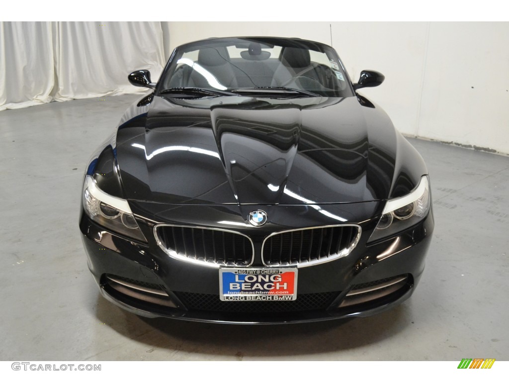 2011 Z4 sDrive30i Roadster - Jet Black / Black photo #4