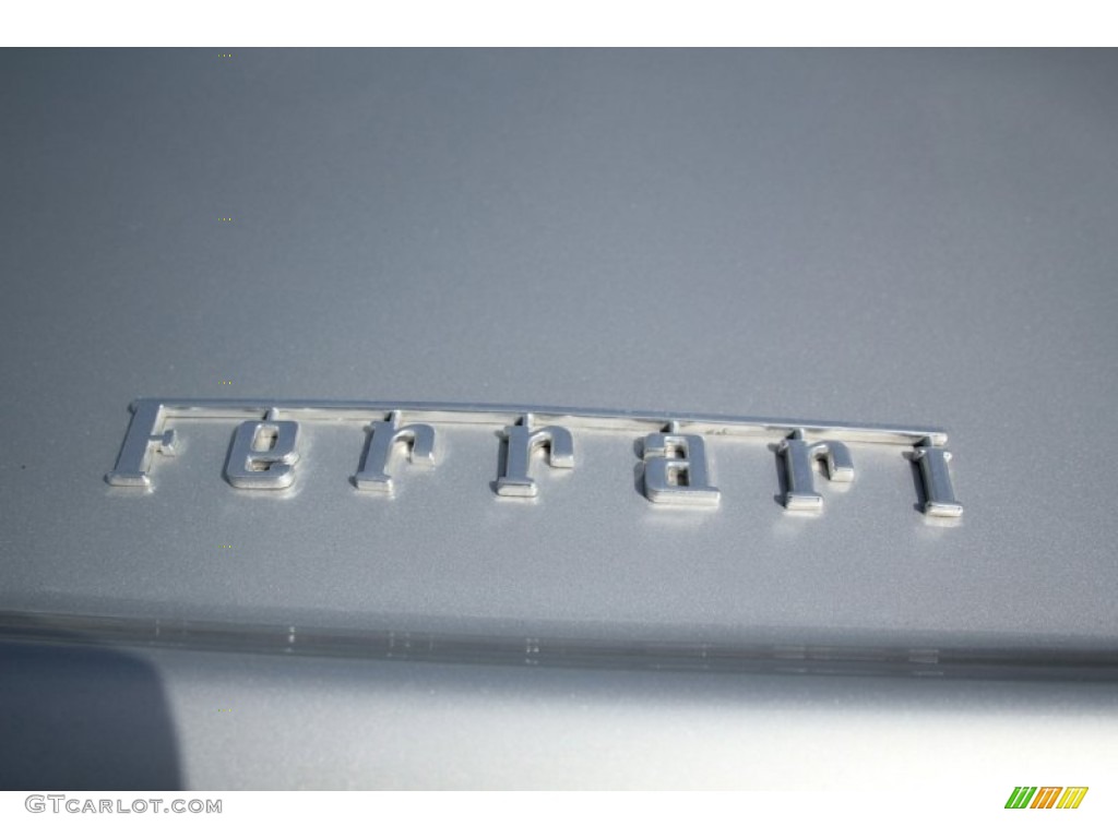2001 360 Spider F1 - Argento Nurburgring (Silver) / Black/Red photo #12
