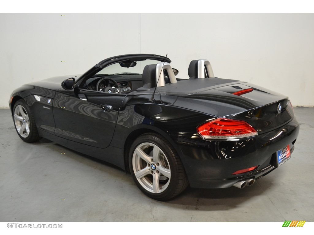 2011 Z4 sDrive30i Roadster - Jet Black / Black photo #6