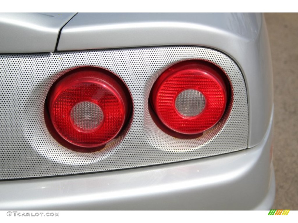 2001 360 Spider F1 - Argento Nurburgring (Silver) / Black/Red photo #16