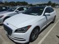 2015 Casablanca White Hyundai Genesis 3.8 Sedan  photo #2