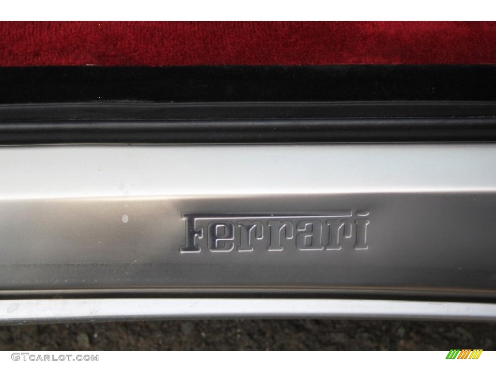 2001 360 Spider F1 - Argento Nurburgring (Silver) / Black/Red photo #45