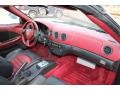 2001 Ferrari 360 Black/Red Interior Dashboard Photo