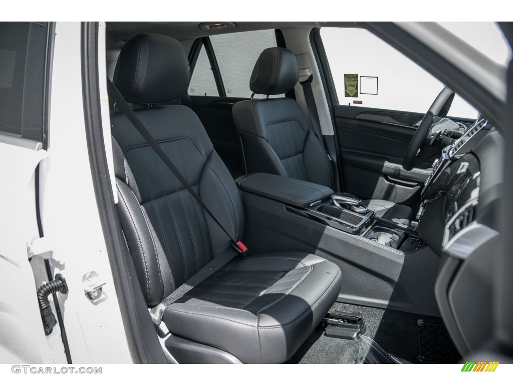 Black Interior 2016 Mercedes-Benz GLE 300d 4MATIC Photo #106638181