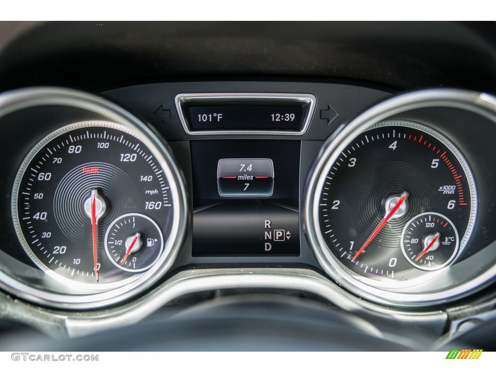 2016 Mercedes-Benz GLE 300d 4MATIC Gauges Photo #106638298