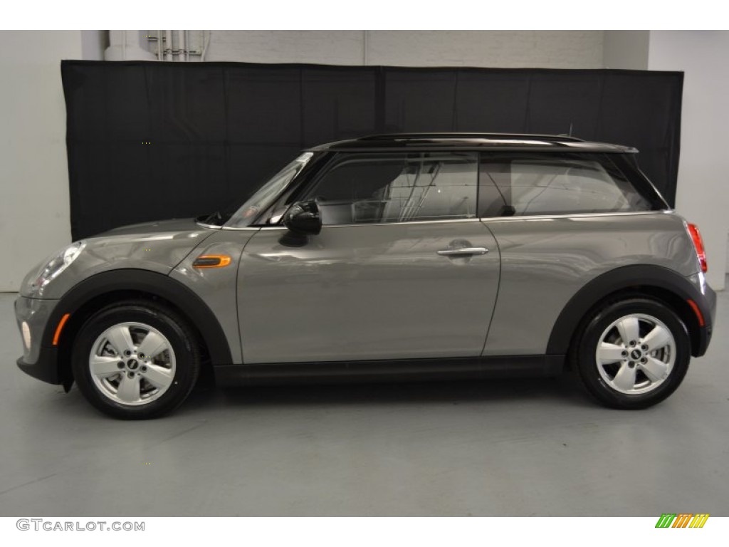 Moonwalk Gray Metallic 2016 Mini Hardtop Cooper 2 Door Exterior Photo #106638583