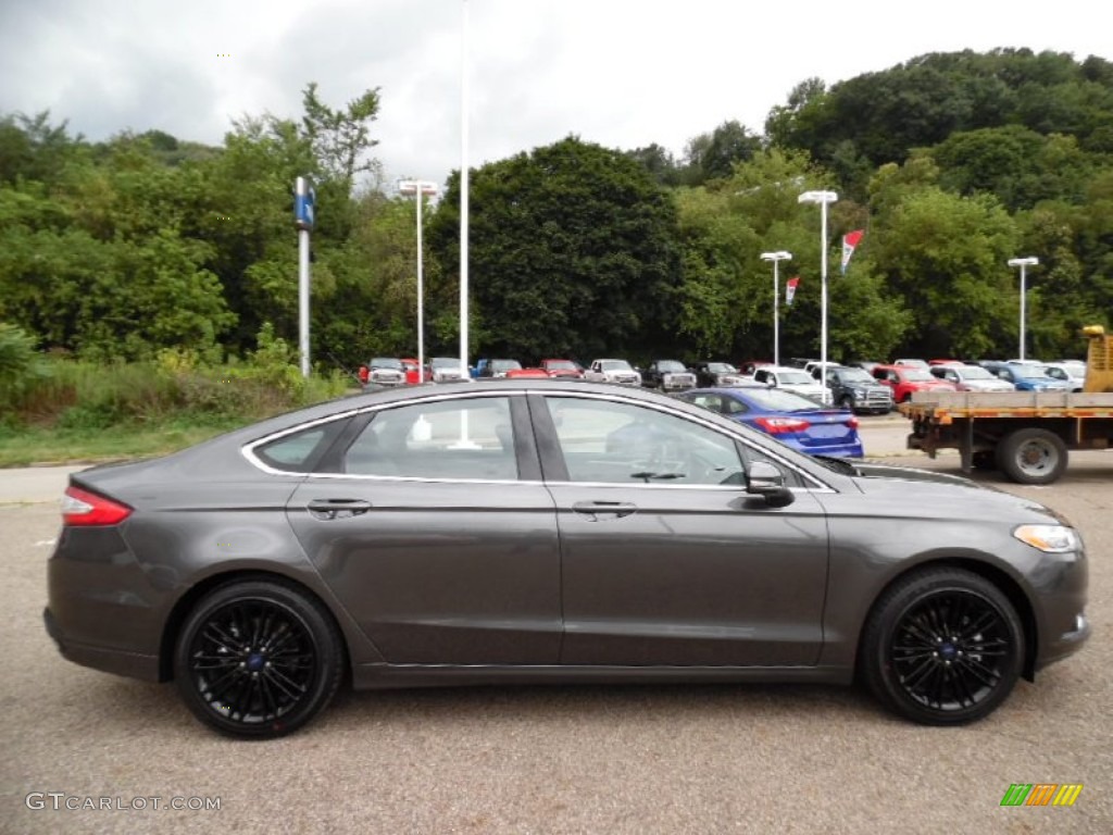 2016 Fusion SE AWD - Magnetic Metallic / Charcoal Black photo #1